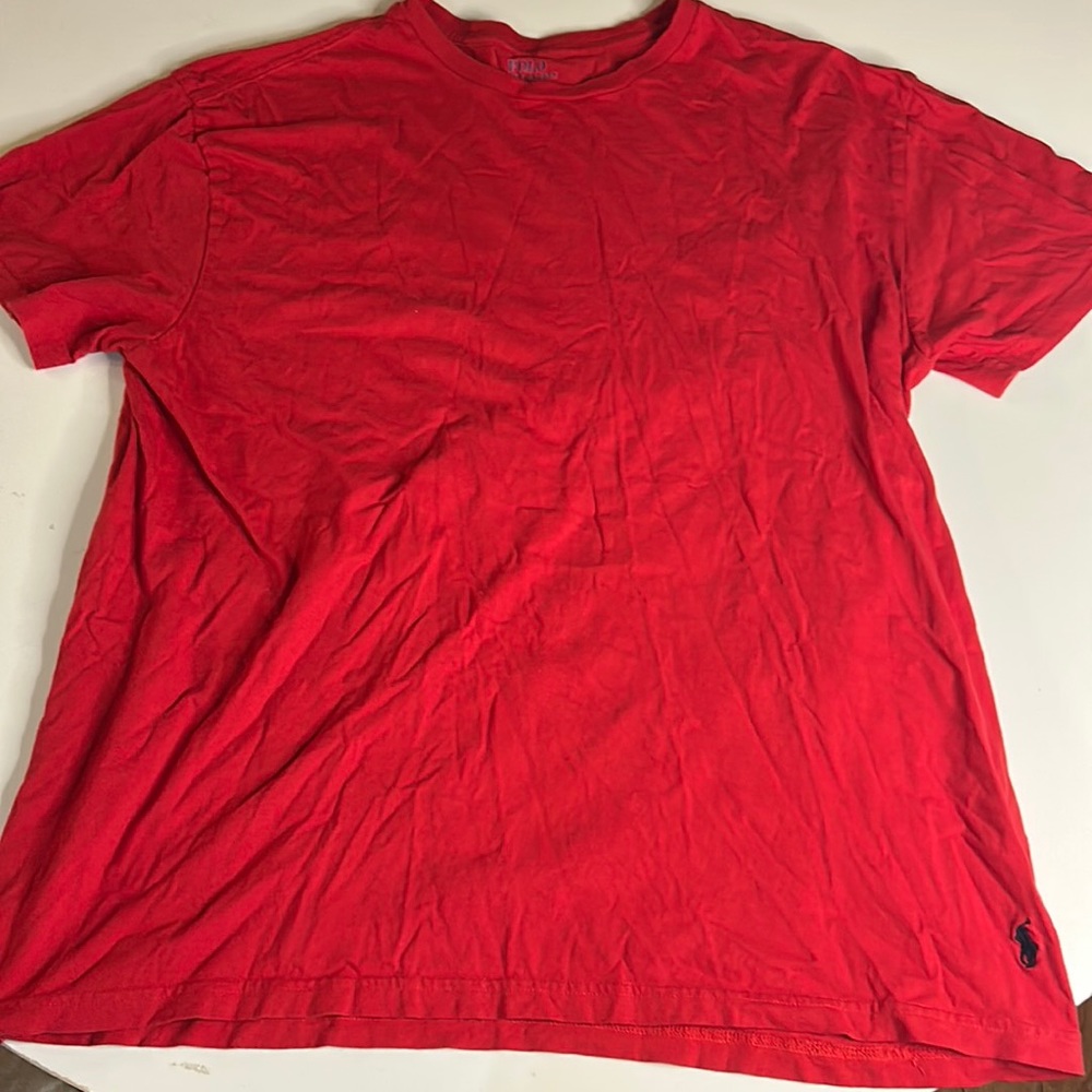 Polo Ralph Lauren Mens Size Adult XL T-Shirt Red